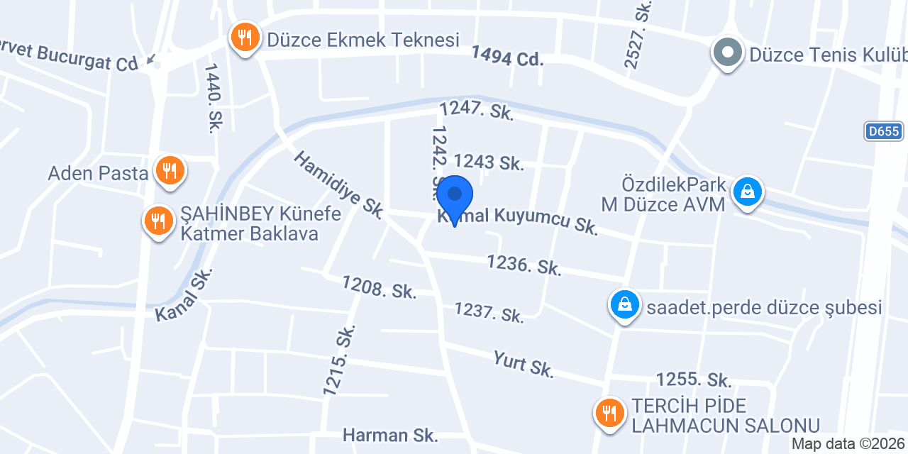 Güney Mobilya konumu