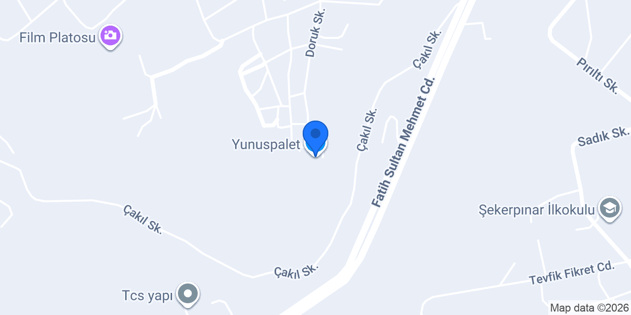 Yunuspalet konumu