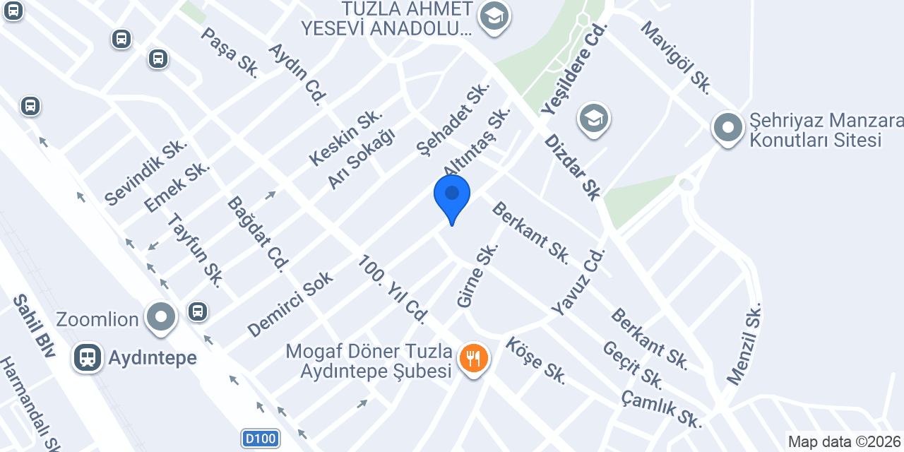RECEP CEYLAN BARBER'S CLUB konumu