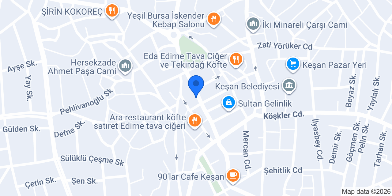Qeshan Masaj Salonu konumu