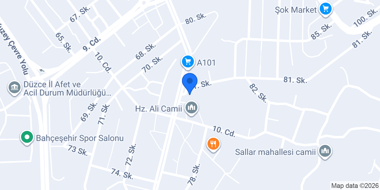 Vemar Gıda konumu