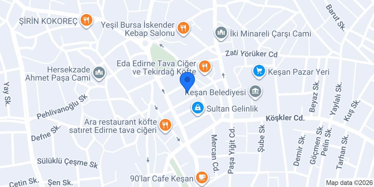 Çomer Gayrimenkul konumu