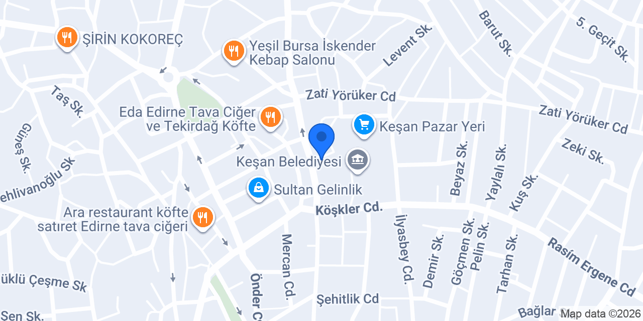 BRT Elektrik konumu