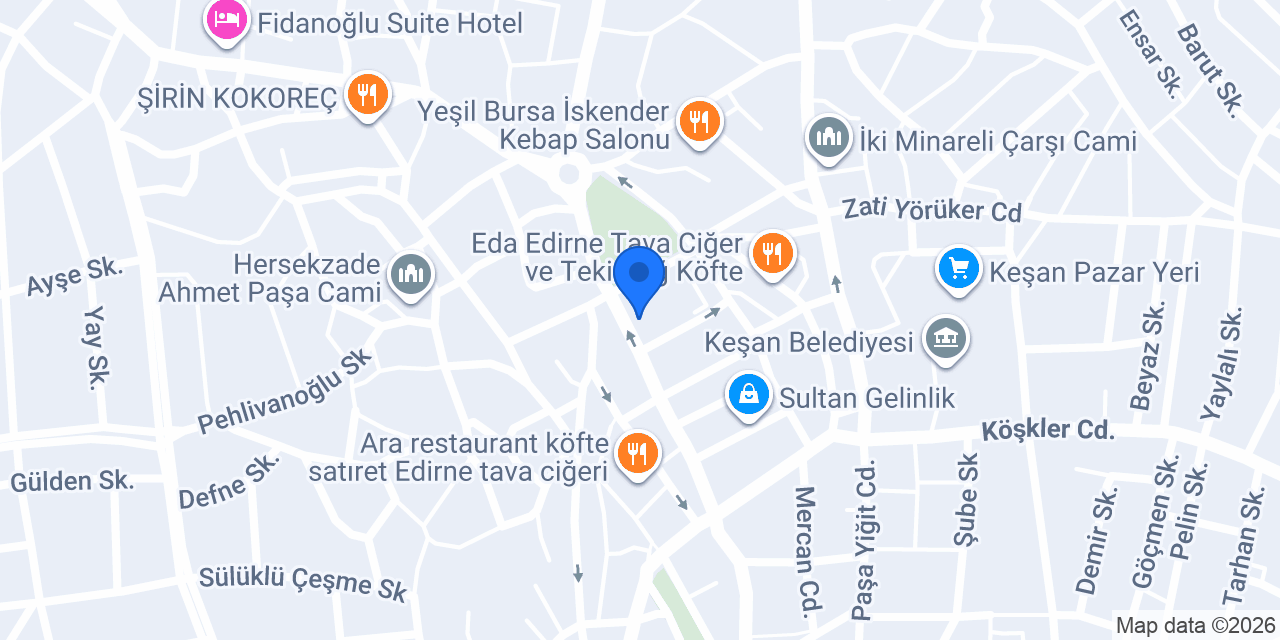 Mandalı Mühendislik konumu