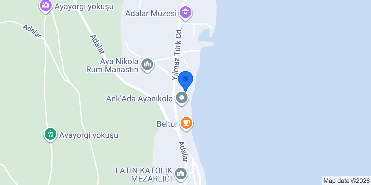 Adalar Vakfı konumu