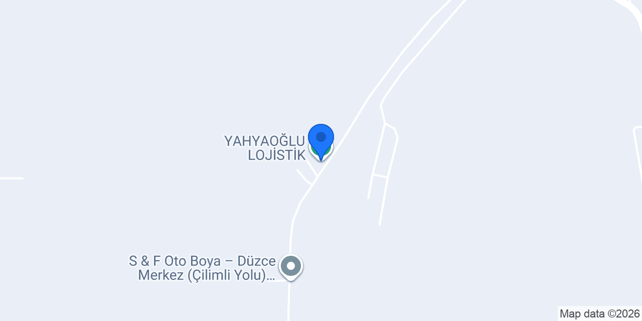 YAHYAOĞLU LOJİSTİK konumu