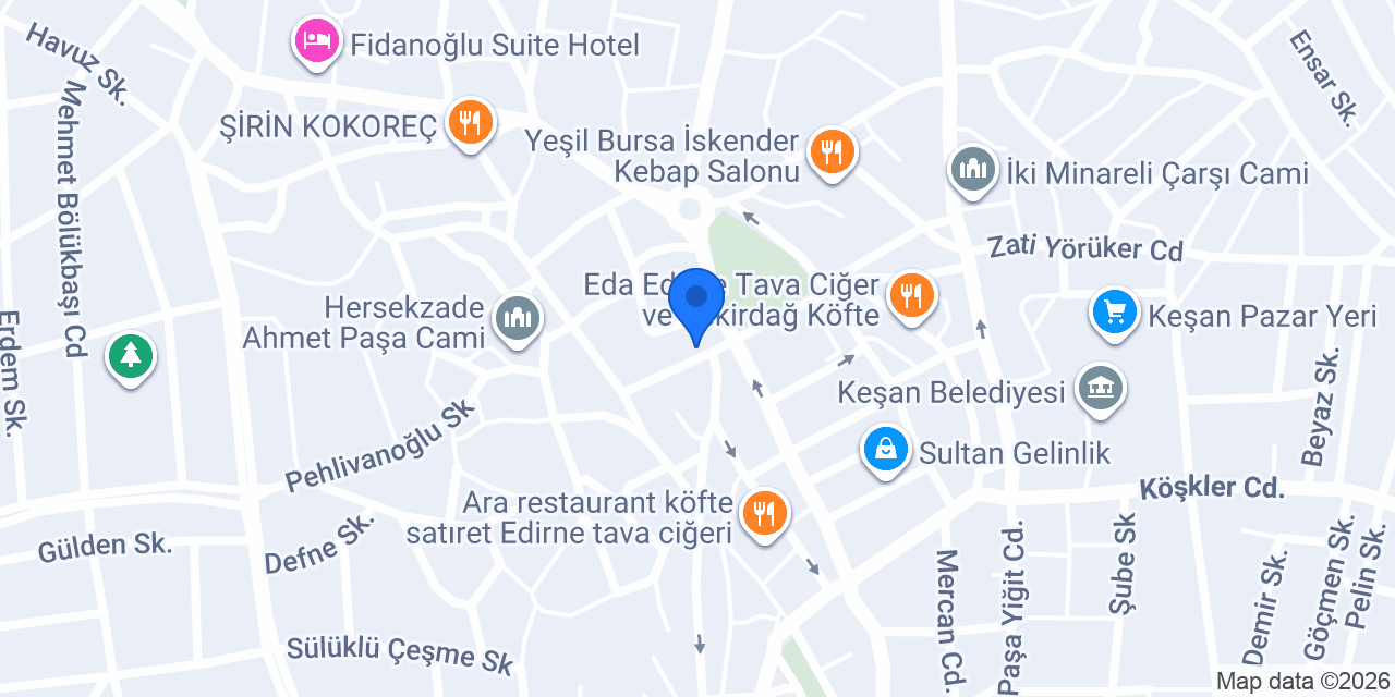 Atılgan Motor konumu