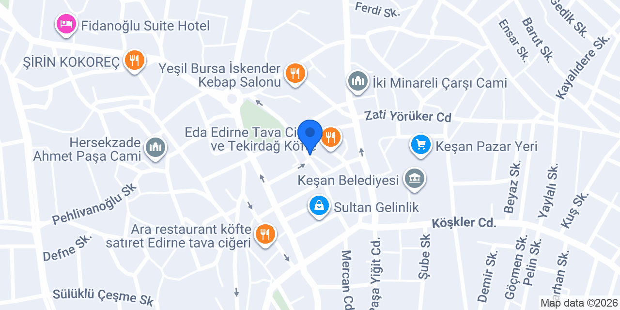 Yalım Mimarlık konumu