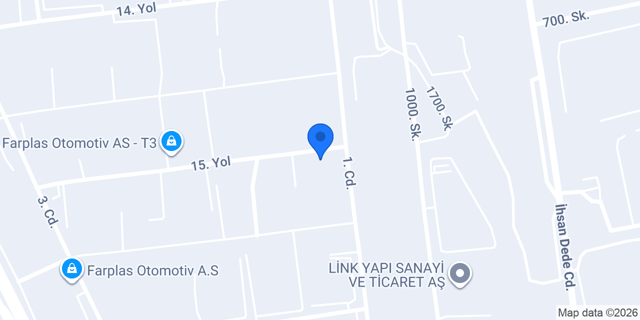 Vesta Isıl İşlem San. Ve Tic. A.Ş. konumu