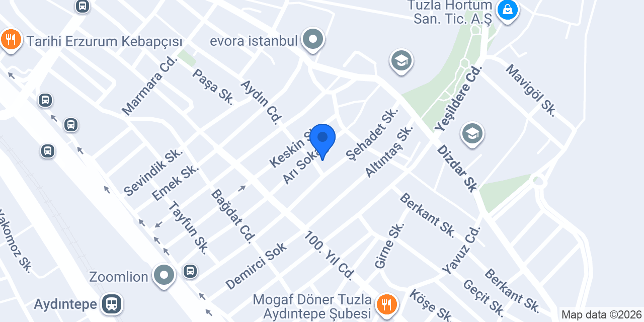 Işık Apart konumu