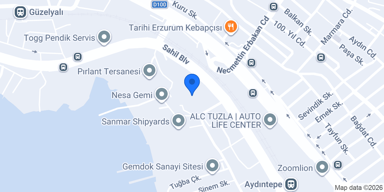 Tuzla Kimya konumu