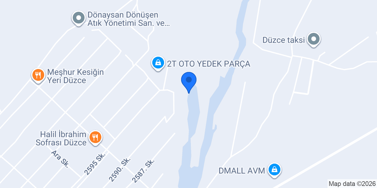 Ozan egzoz jant lastik konumu