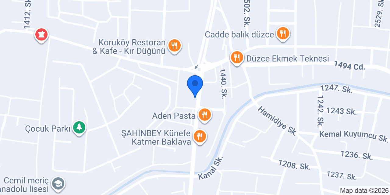 Seff Burger konumu