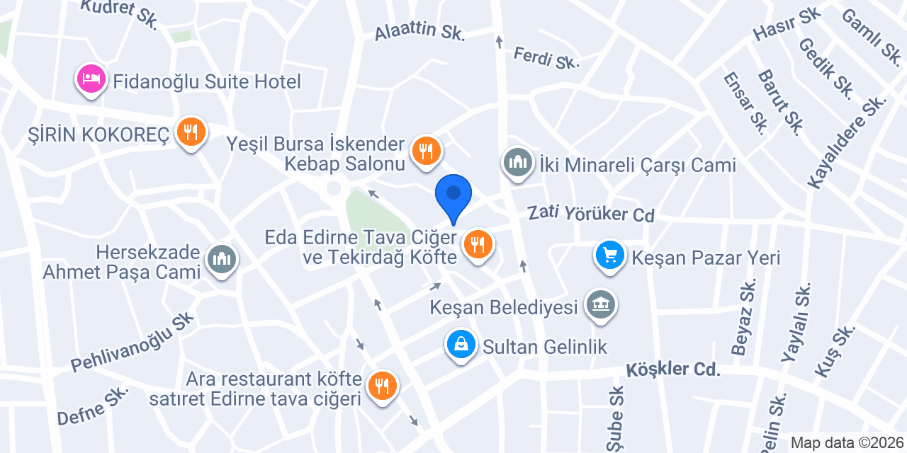 Güneş Döner Çorba Mangal konumu