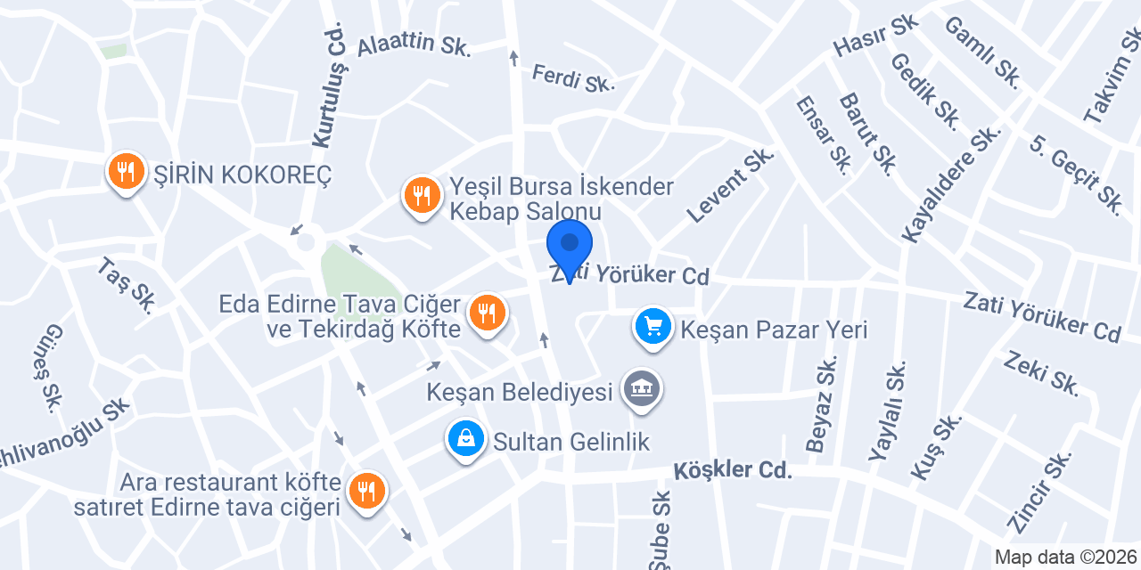 KAHRAMAN TİCARET konumu
