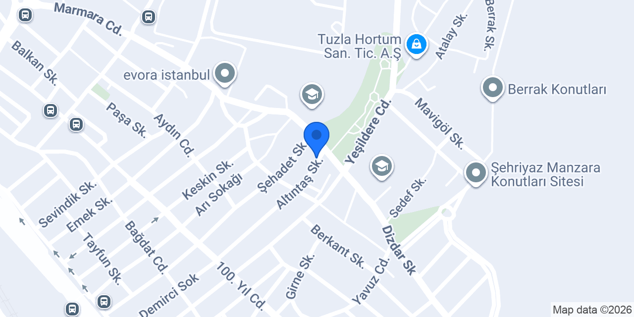 Fipros Mühendisilik Ticaret Ltd Şti konumu