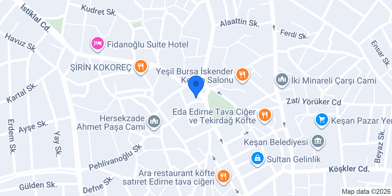 Zeki Elektronik Serv. Hiz. konumu