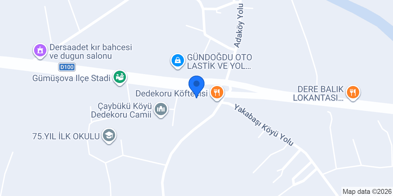 Şahin oto lastik konumu