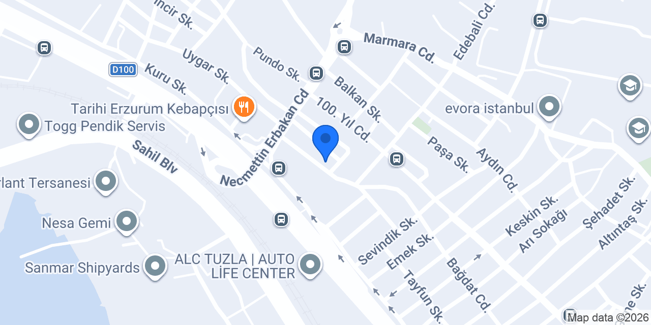 Evgör Mobilya konumu