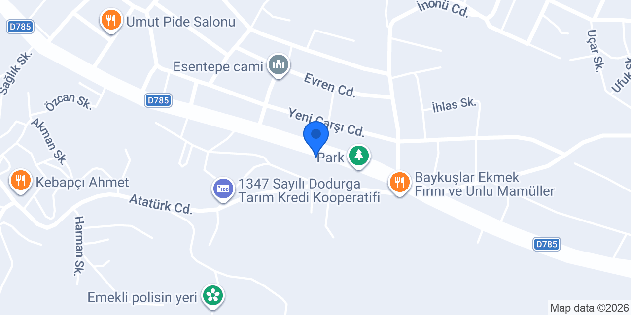 Aygaz Tüp Bayisi konumu