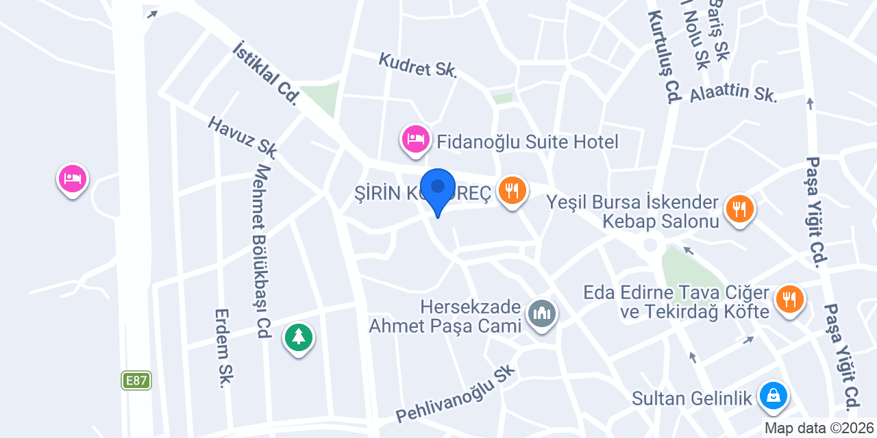 Yalçın Tantuni Keşan konumu