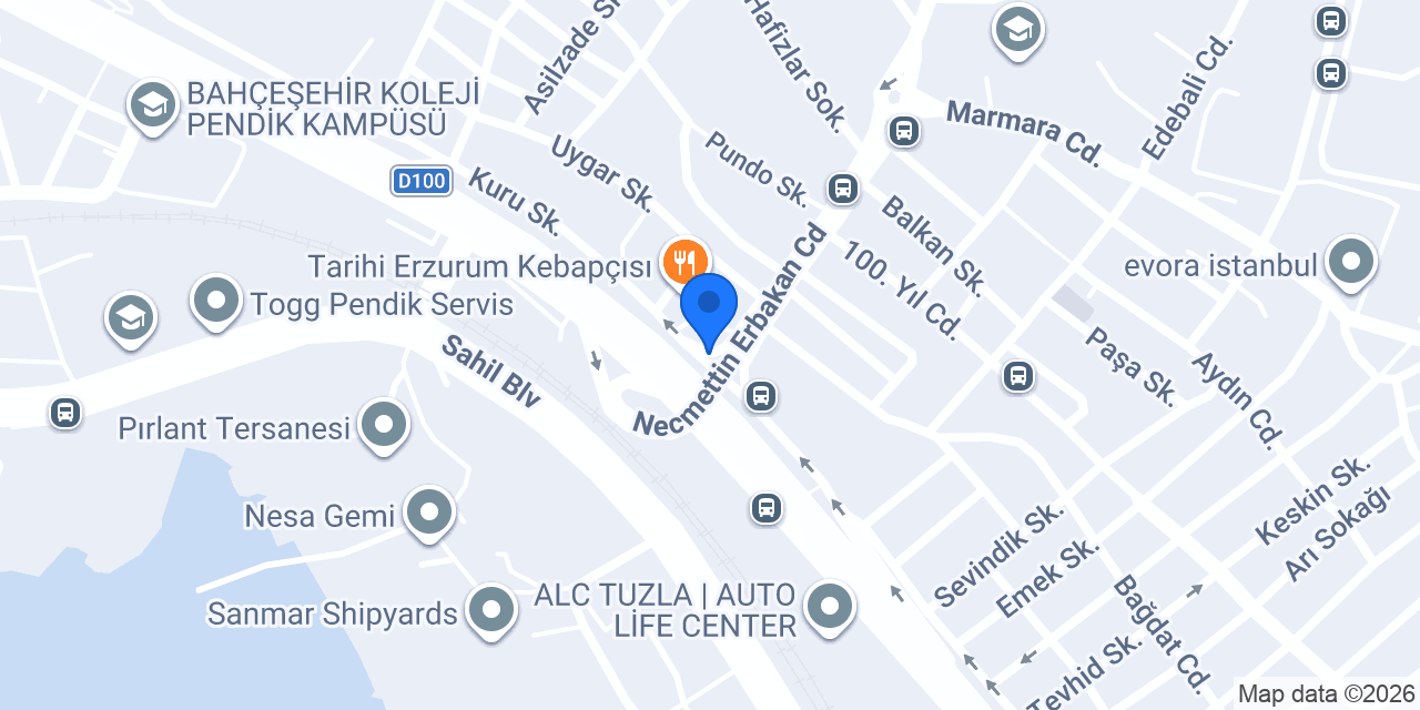 ARYA GRUP endüstriyel makina konumu