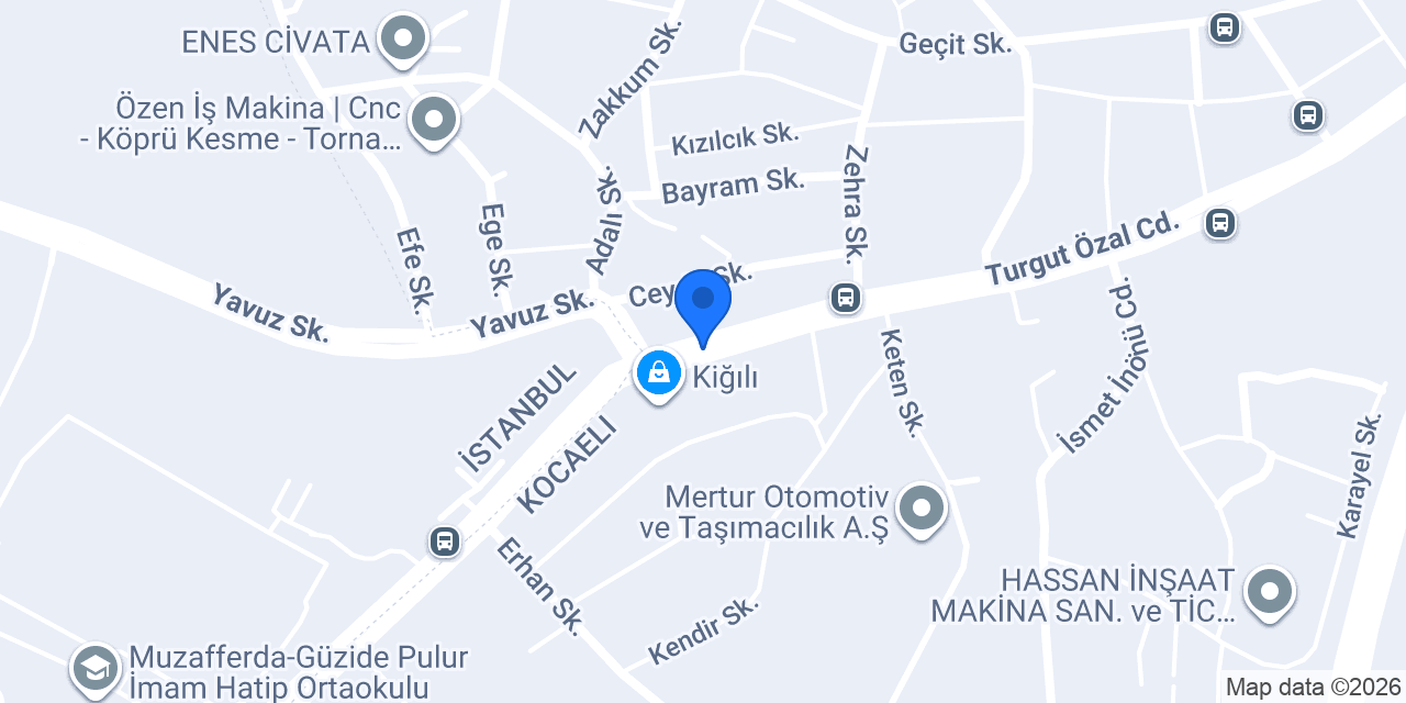 Vizyon İstanbul Restaurant konumu