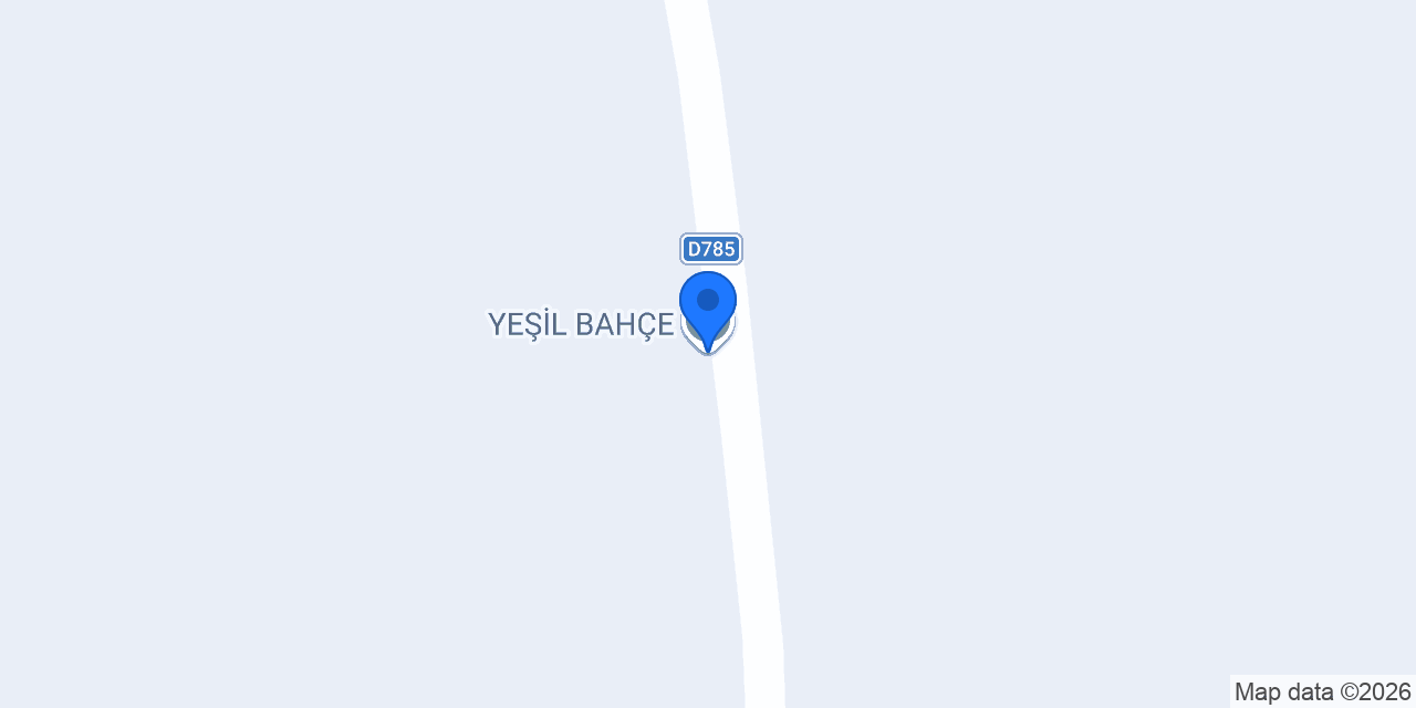YEŞİL BAHÇE konumu