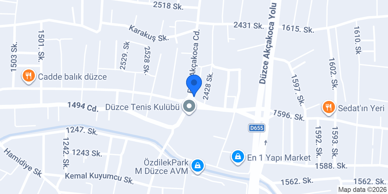 Esaslı Market konumu