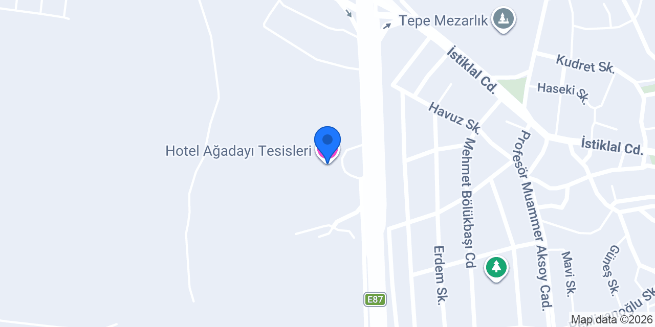 Hotel Ağadayı Tesisleri konumu