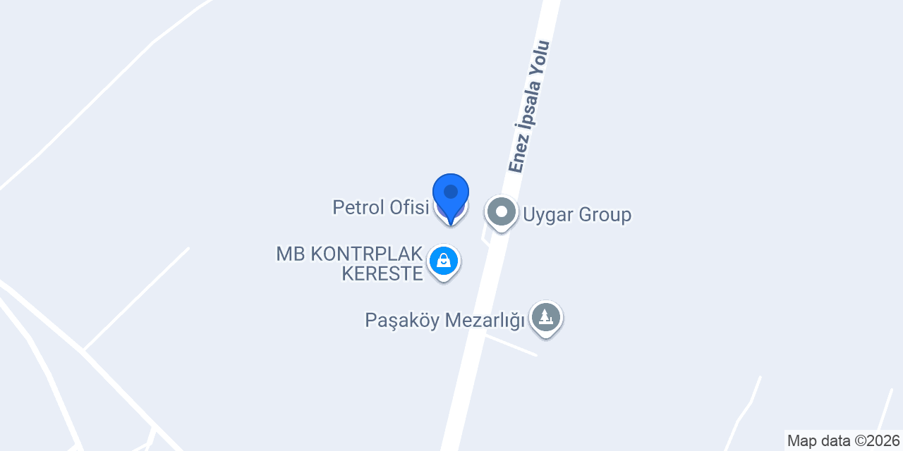 Petrol Ofisi konumu