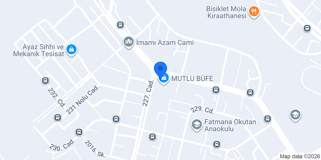 Burak Yapı Dekorasyon konumu