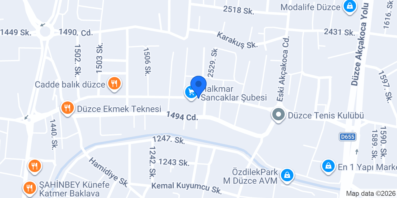 Zübeyde Hanım Anaokulu konumu