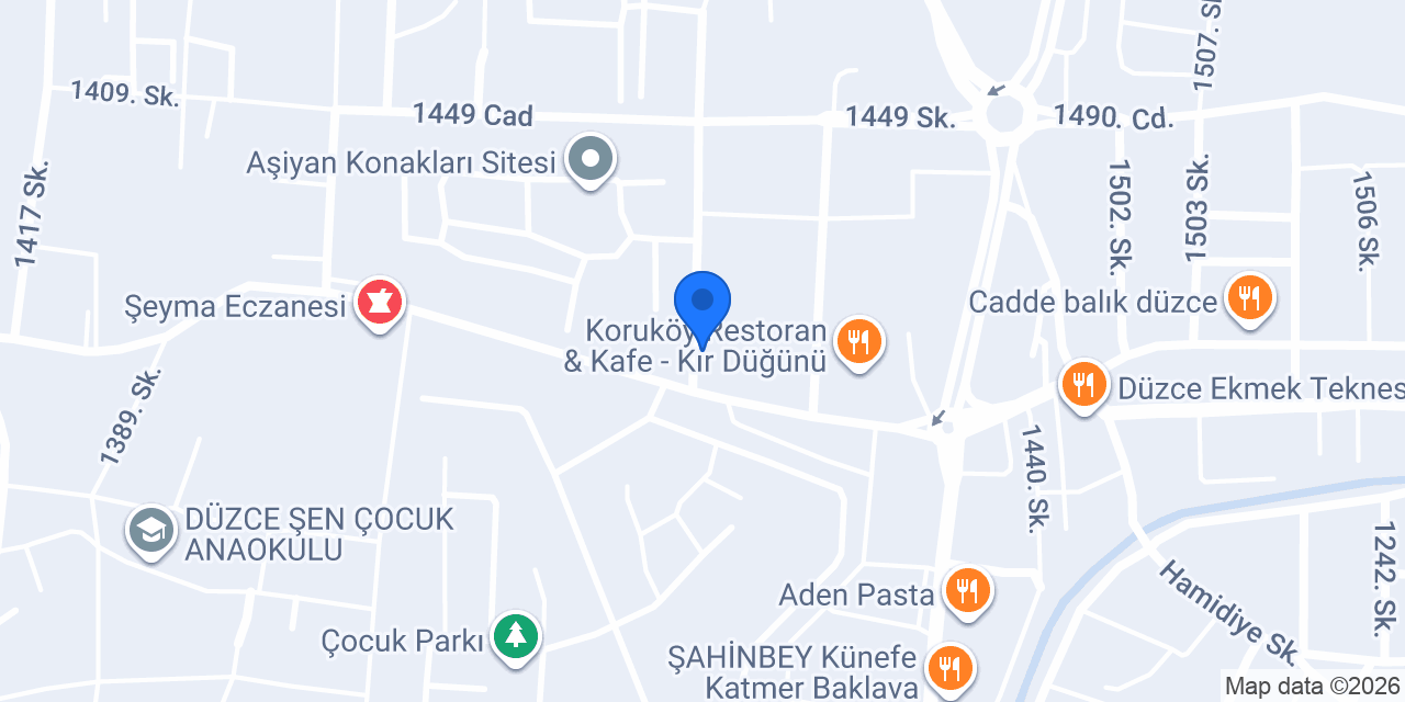 Gülce Eczanesi konumu