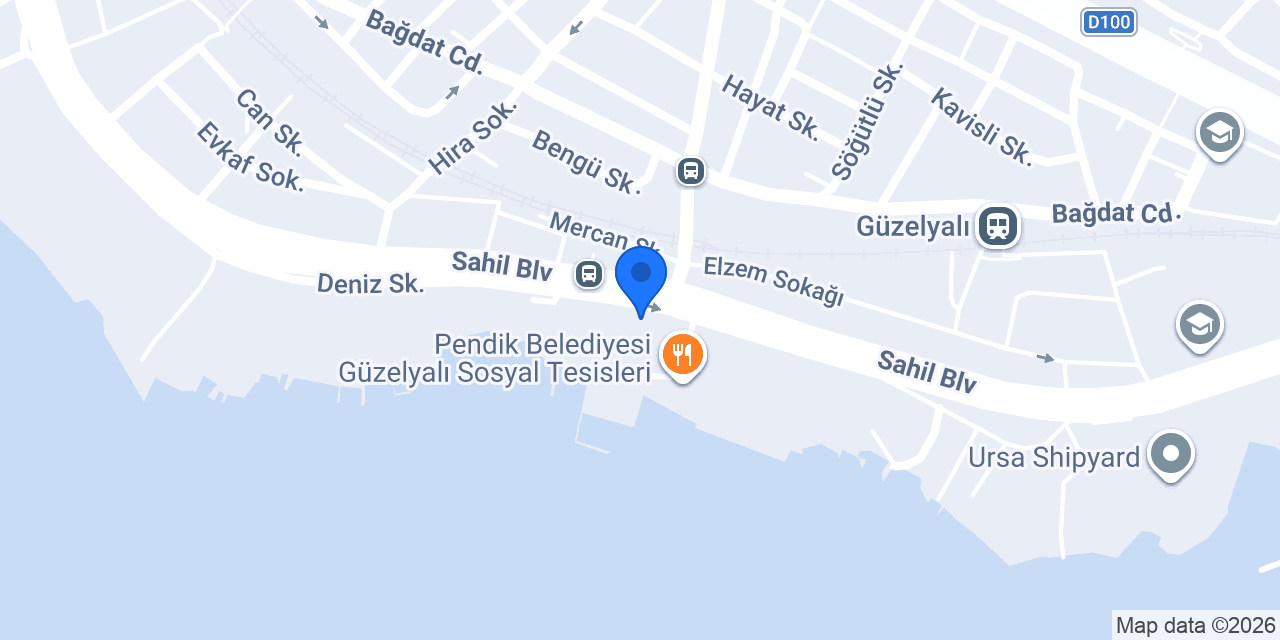 Maada İstanbul Restaurant konumu