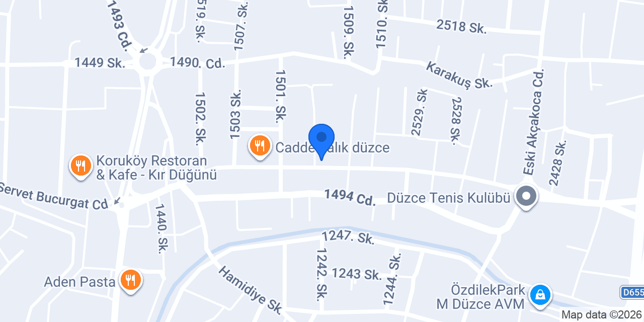 Terzi Butik Nurşen İbrahim konumu