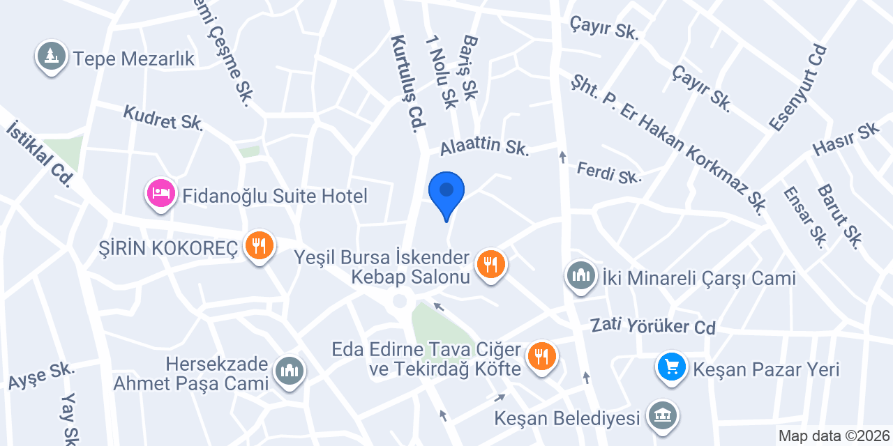 Nonstop Pilates Salonu konumu