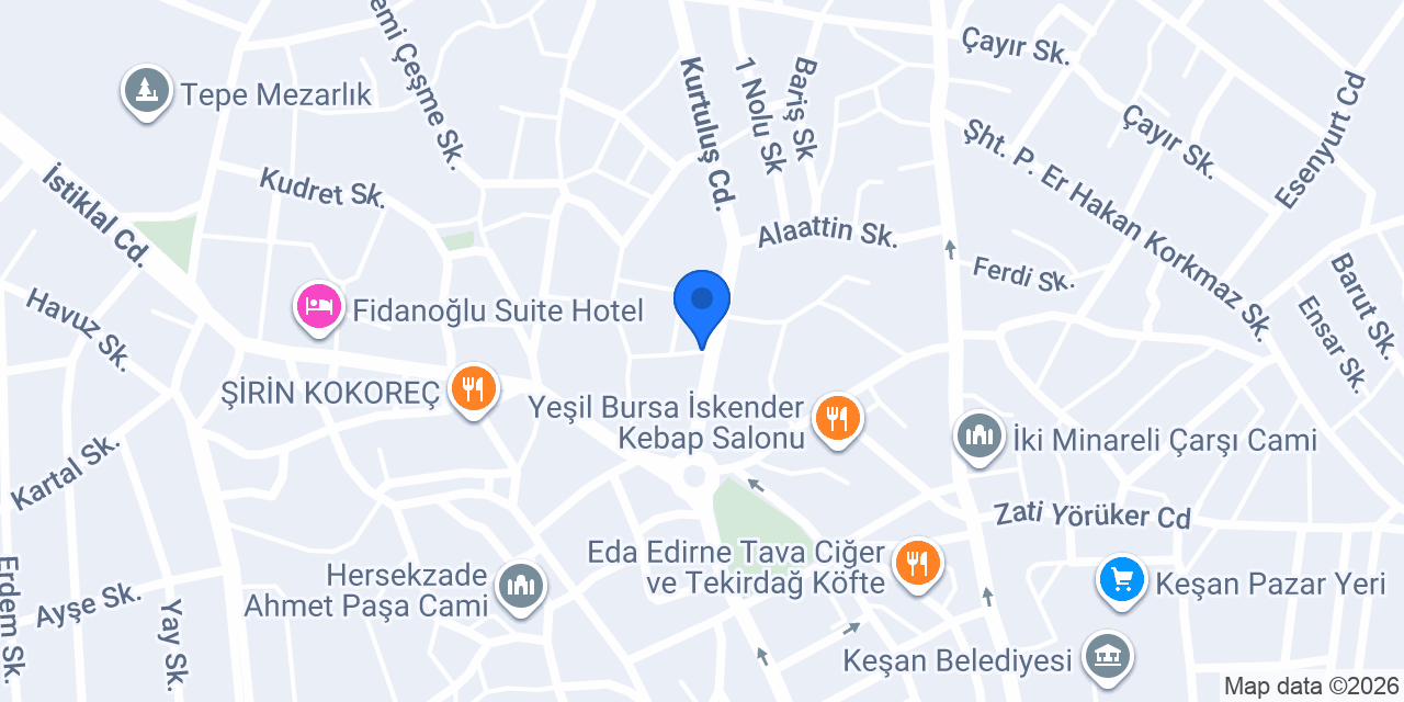 Kahveci Ayhan konumu