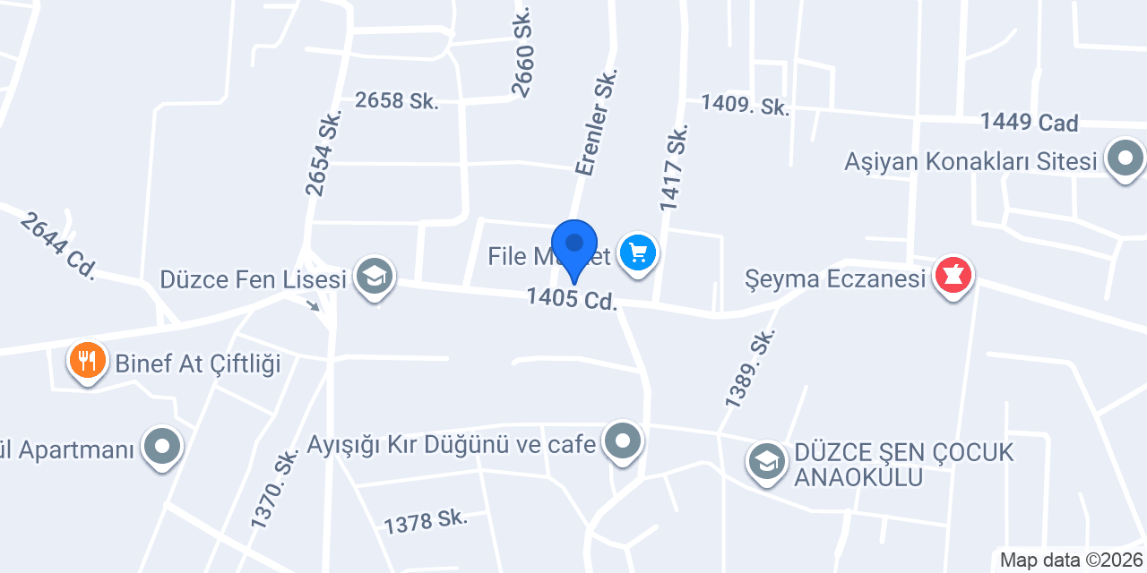 Özkan Erkek Kuaförü konumu