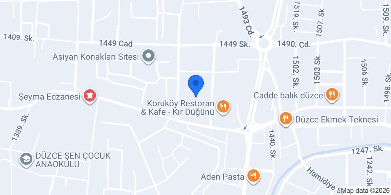 Güllü Evler Sitesi konumu