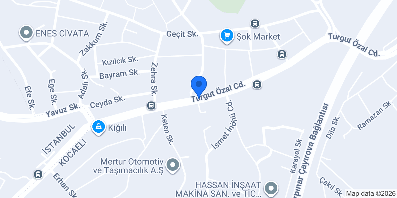 Asya Oto Lastik konumu