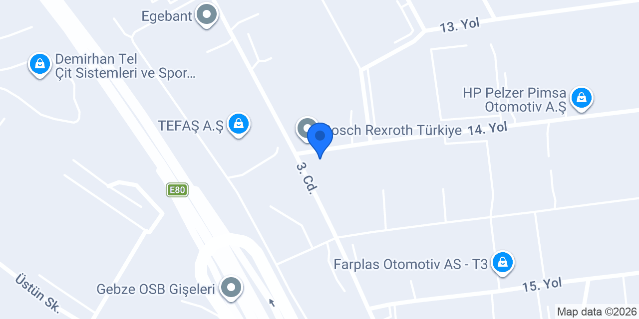 Toksan Otomotiv A.Ş. konumu