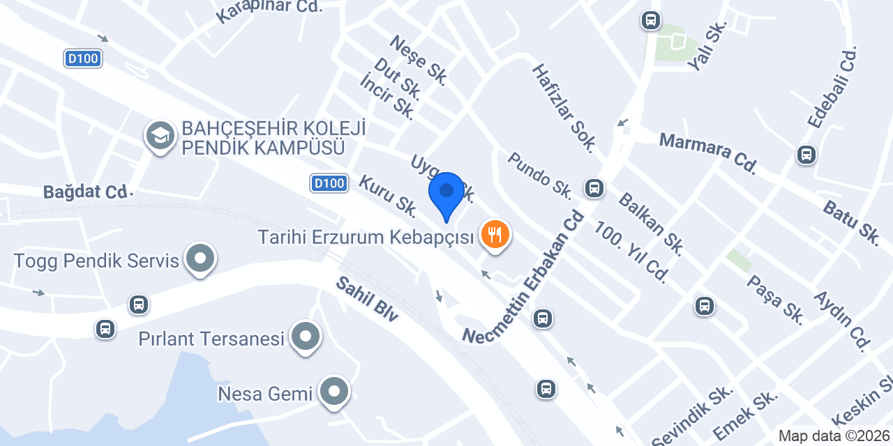 Tekma Mühendislik ve Otomasyon A.Ş. konumu