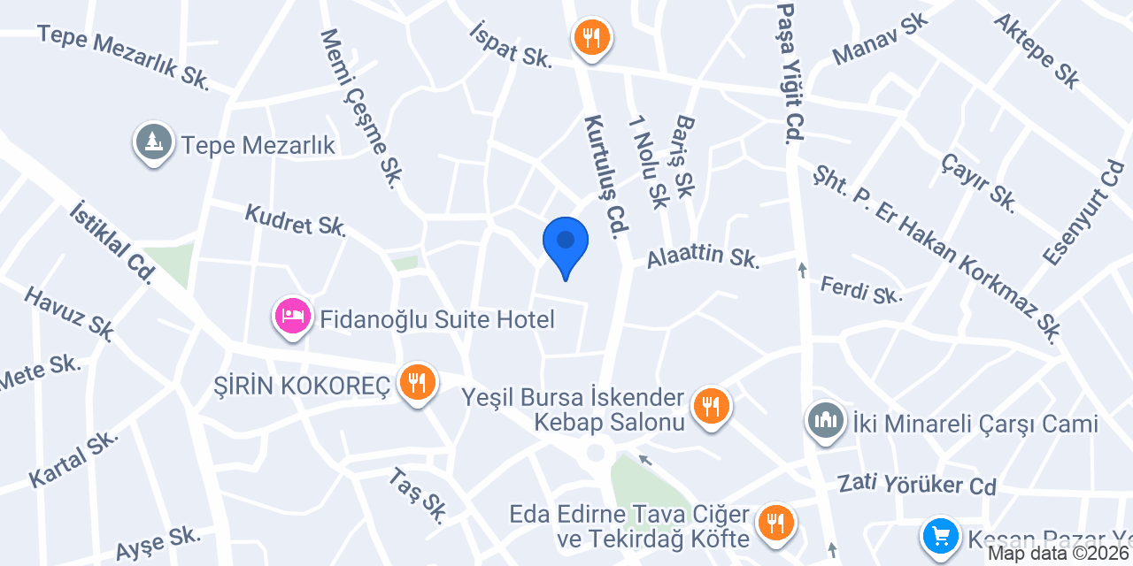 Sevgi Anaokulu konumu