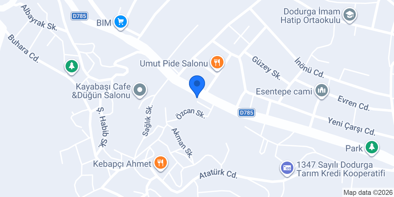 EMRE YAPI MARKET konumu