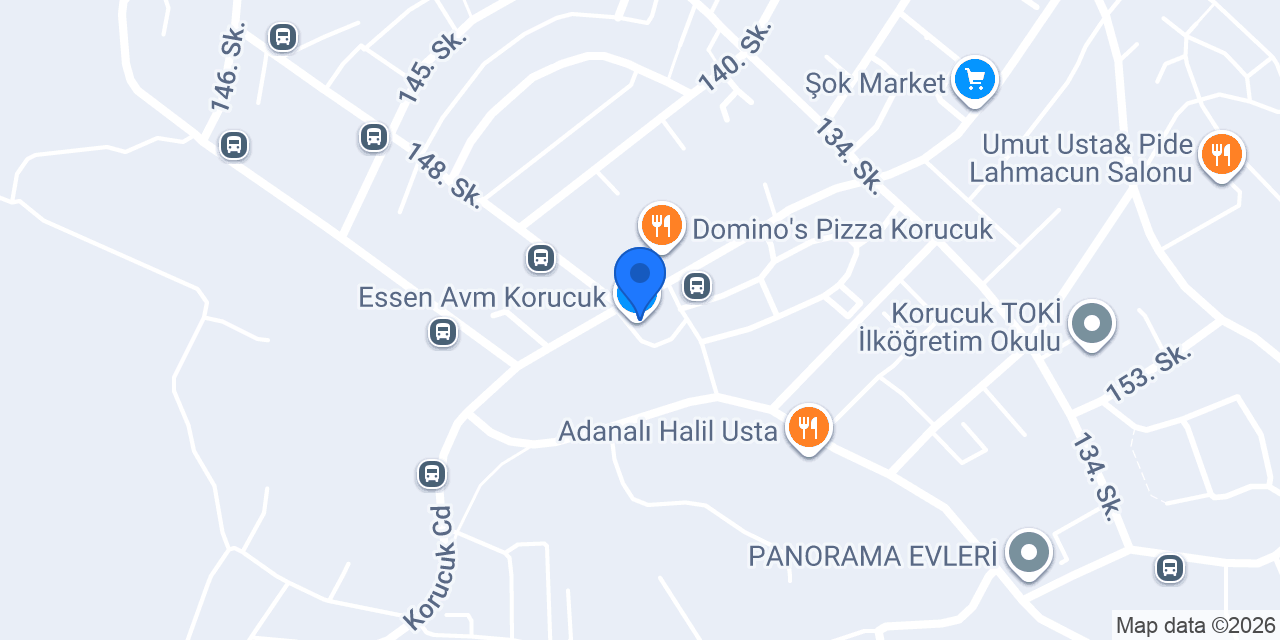 Essen Avm Korucuk konumu