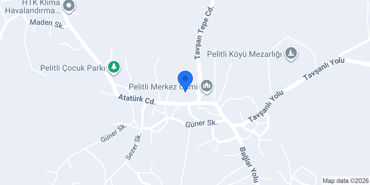 Pelitli İlkokulu konumu