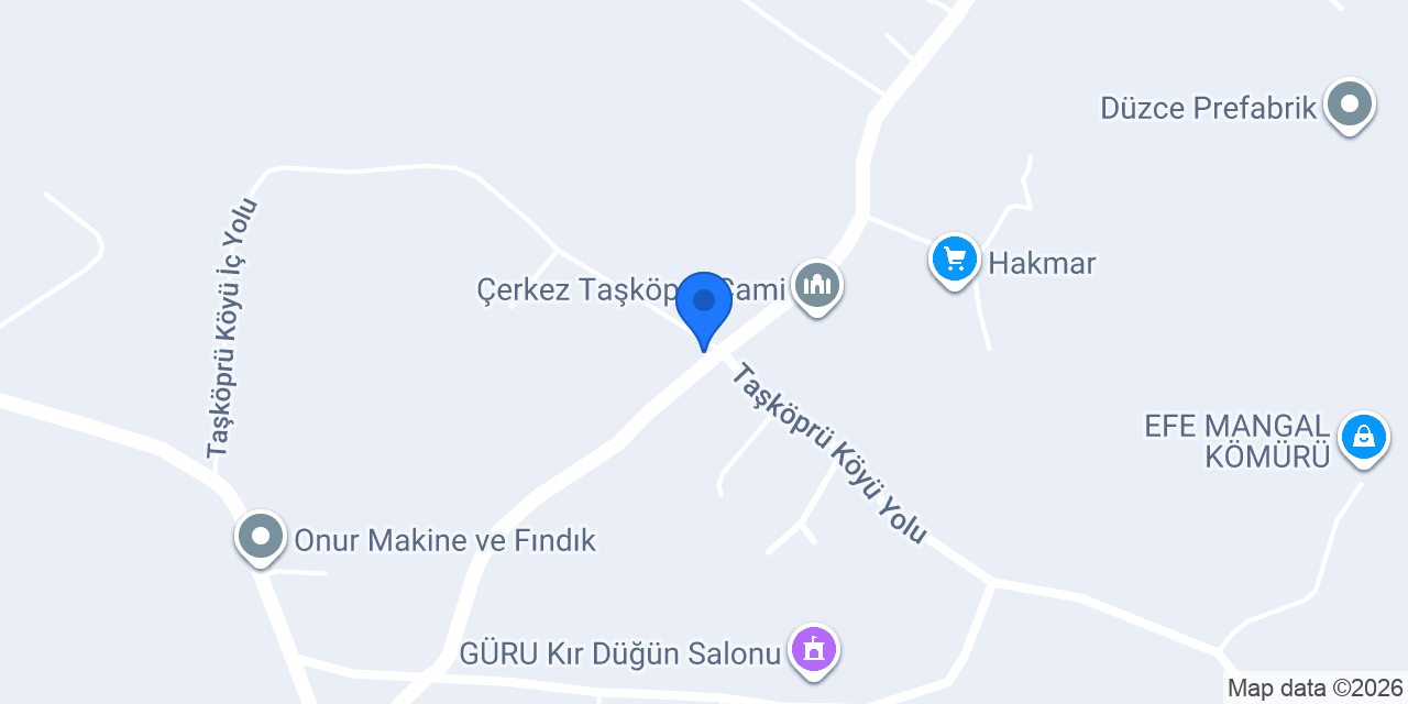Görür Çekyat Mobilya konumu
