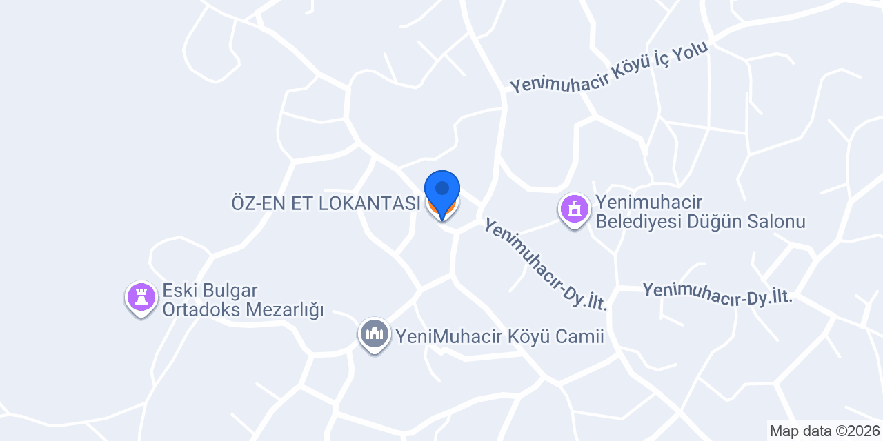 ÖZ-EN ET LOKANTASI konumu