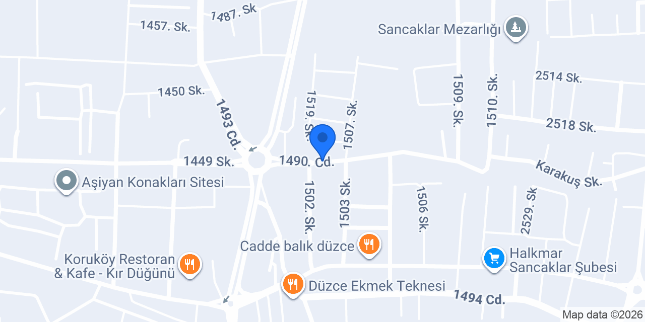 TEMUD DÜZCE ŞUBESİ konumu